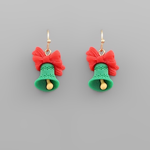 Clay Christmas Theme Earrings - Picture 1 of 1